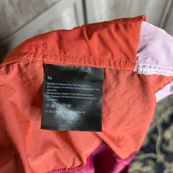 Lululemon Evergreen High Rise Shorts Women Size 12 Multicolor Pockets Unlined - Picture 2 of 6